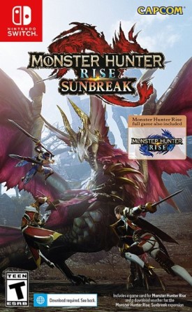 Monster Hunter Rise + Sunbreak NSW UPC: 013388410347