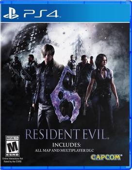Resident Evil 6 HD PS4 UPC: 013388560295