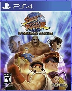 Street Fighter 30th Anniversary Collection PS4 UPC: 013388560431