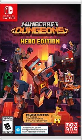 Minecraft Dungeons Hero Edition NSW UPC: 045496597047