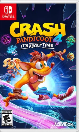 Crash Bandicoot 4 ITS ABOUT TIME (LATAM) NSW UPC: 047875101814