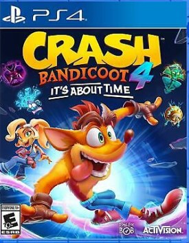 Crash Bandicoot 4 ITS ABOUT TIME PS4 UPC: 047875785465