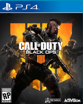 Call of Duty Black Ops 4 (ROLA) PS4 UPC: 047875882270