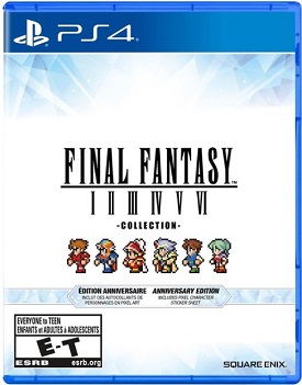 Final Fantasy I-VI Collection Anniversary Edition PS4 UPC: 662248928098
