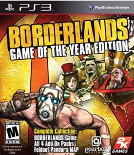 Borderlands Game of the Year Edition PS3 UPC: 710425378864