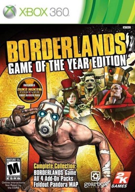 Borderlands Game of the Year Edition Xbox One (Physical Version) [Xbox One] UPC: 710425399824