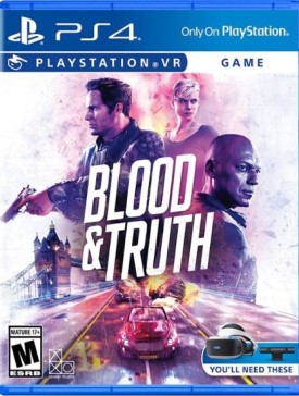 VR Blood & Truth PS4 UPC: 711719517870