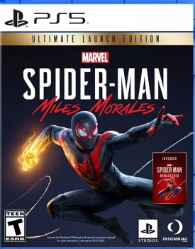 Spiderman Miles Morales Ultimate Launch Ed PS5 UPC: 711719544869