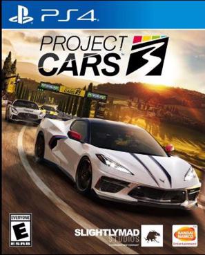 Project CARS 3 PS4 UPC: 722674121903