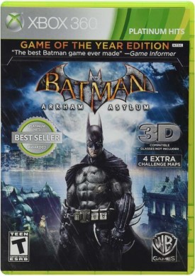 Batman Arkham Asylum: Game of the Year Xbox 360 UPC: 788687200929