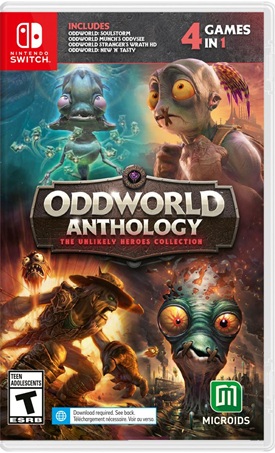 Oddworld Anthology - The Unlikely Heroes Collection (4-in-1) NSW UPC: 810066292307