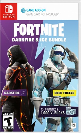 Fortnite Darkfire & Ice Bundle NSW UPC: 810136673975