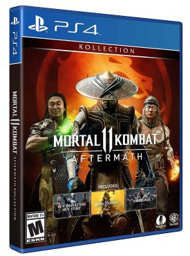 Mortal Kombat 11 Aftermath PS4 UPC: 883929713295