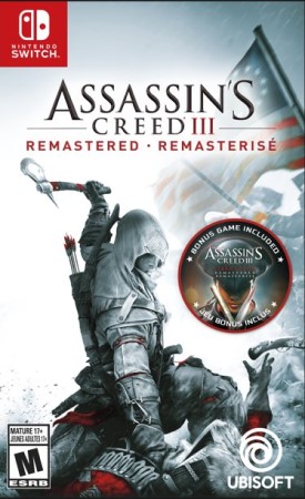 Assasin's Creed III: Remastered (Trilingual) NSW UPC: 887256039400