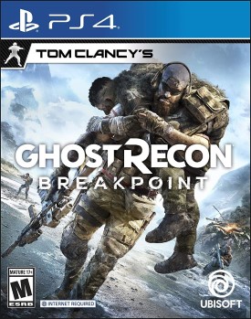 Tom Clancy's Ghost Recon Breakpoint PS4 UPC: 887256090449